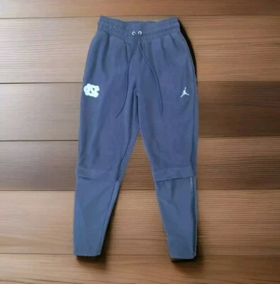 North Carolina Tar Heels Air Jordan Therma-Sphere Max Fleece Joggers Mens S Navy - Image 1 of 4