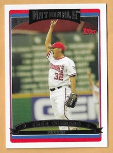 Chad Cordero Washington Nationals #361 - Topps Casi Nuevo-Nuevo Como Nuevo 2006 - Imagen 1 de 2