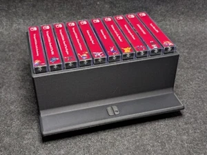 Nintendo Switch IKEA SKADIS Pegboard Kaseta Etui Uchwyt - Mieści 10x etui na gry - Zdjęcie 1 z 5