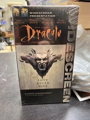 Dracula sealed vhs widescreen love never dies rare  Keanu Reeves Hopkins HH - Image 1 of 4