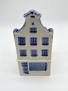 Delft Blue Ceramic Art House DELFT BLAUW Canal House Holland Amsterdam Planter 2 - Picture 1 of 10