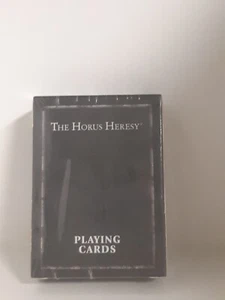 The Horus Heresy Playing Cards Warhammer 30K Sealed NIB - Foto 1 di 2
