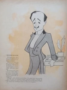 RUGGERO RUGGERI (Fano 1871 – Milano 1953), Attore Teatrale. - Picture 1 of 1
