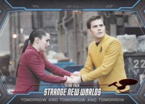STAR TREK EXTRAÑOS NUEVOS MUNDOS TEMPORADA 2 - TARJETA BASE PARALELA ROJA 14 (31/50) - Imagen 1 de 1