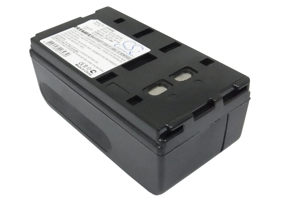 6.0V battery for Sony CCD-TR61, CCD-TRV21E, CCD-TR501E, CCD-VX1, CCD-V90E, CCD-V Foto 1 de 1