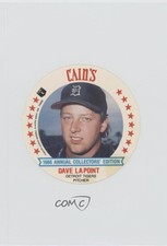 1986 Cain's Snack Time Detroit Tigers Discs Food Issue Dave LaPoint #5