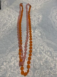 perlenkette kunststoff vintage - Bild 1 von 3