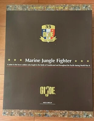 Hasbro 1999 G.I. Joe 35 Años Colección Timeless Marine Jungle Fighter  Foto 1 de 4