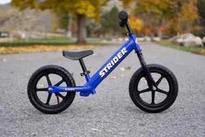 Strider 12, Classic, Kid's Balance Bike, Blue, Ages 1 - 4, Great Condition - Picture 1 of 4