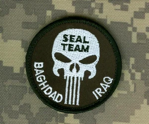 JOINT SP OPS TASK FORCE JSOTF SPECIAL WARFARE ODA 3" PATCH: SEAL TEAM BAGHDAD - Picture 1 of 15