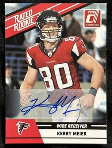 Donruss Kerry Meier 2010 clasificación novato radiocontrol autógrafo automático  - Imagen 1 de 2