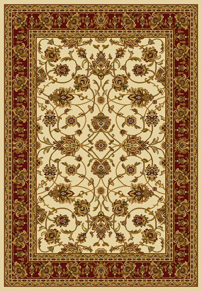 Alfombra con bordes florales marfil United Weavers 750-00815 - abril 7' 10" x 10' 6" Foto 1 de 1