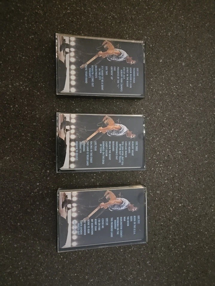 Cassette 3 Tape Set BRUCE SPRINGSTEEN and  THE E STREET BAND Live 1975-1985 - Image 1 of 4
