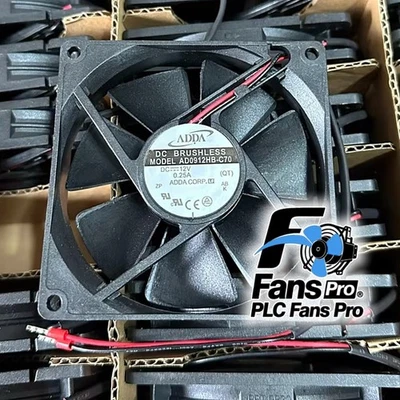 1PCS Brand New ADDA AD0912HB-C70 92*92*20MM DC12V 0.25A 2-wire Cooling Fan - Image 1 of 3
