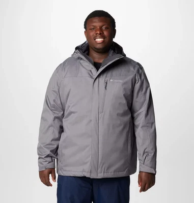 Columbia Whirlibird V Interchange Hooded 3-in-1 Jacket - Big & Tall WS9191-023 - Image 1 of 4