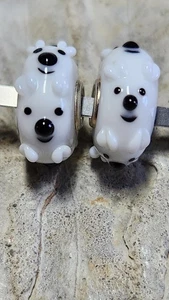 Trollbead einzigartiges passendes Paar Snowbears - Bild 1 von 4