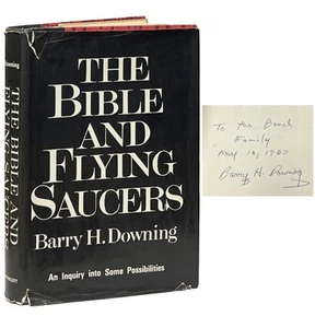 Barry H Downing / Bible and Flying Saucers An Inquiry into Some Signed 1st 1968 - Picture 1 of 2