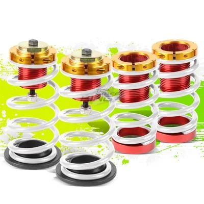 KIT COILOVER SUSPENSIÓN MUELLE BLANCO 1"-4" REPUESTO PARA HONDA CIVIC 12-15 Foto 1 de 4