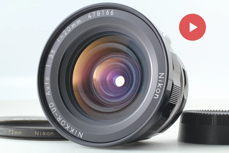 【CASI COMO NUEVO-】Nikon Nikkor-UD Auto 20mm f/3.5 Non-Ai lente gran angular d... - Imagen 1 de 4