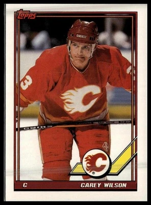 1991-92 Topps #85 Carey Wilson - Image 1 of 2