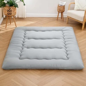 Futon Mattress Mattress Topper Short Queen Japanese Floor Mattress Memory Foa... - Picture 1 of 7