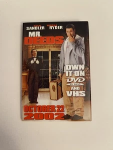 Mr. Deeds Movie Promo Pin Back Button P110 - Picture 1 of 3