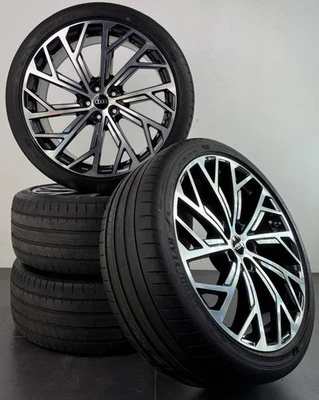 Audi A8 S8 4N 21 Zoll Felgen Sommerreifen Sommerräder 4N0601025AF #C986 - Bild 1 von 4