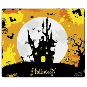 Speedlink Jedwabna podkładka pod mysz Cienka Motyw Halloween Zamek Mysz Podkładka pod mysz - Zdjęcie 1 z 2