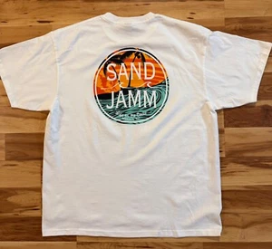 Sand Jamm Life On The 5 Mile Wildwood NJ Beach South Ocean Summer XL palme - Foto 1 di 6