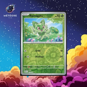 Carte Pokemon Poussacha 013/198 REVERSE Écarlate & Violet Français - Picture 1 of 2