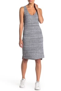 Susina Women's Marled Midi Knit Sweater Dress In Navy Captain Marl Size XS - Picture 1 of 2