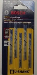 Bosch U118B 2 3/4" 14TPI HSS U-Shank Jigsaw Blade 5 Pack For Metal Swiss - Picture 1 of 1