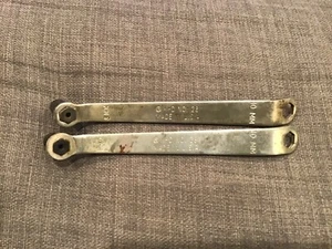 Set Of 2 KD Tools 2811 Metric Brake Bleeder Wrench, 8mm & 10mm USA Ford Flathead - Picture 1 of 2