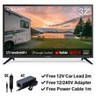 Englaon 32" Hd Led Android 11 Smart 12v/240v Tv With Bluetooth For Caravans Home