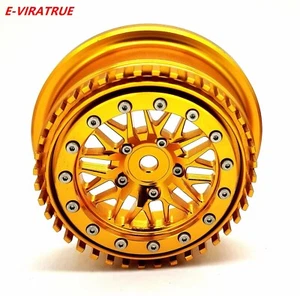 E-VIRATRUE 2.2/3.0''Alu Wheel For Losi RZR Rey/Baja Rey/Rock Rey 1/10 1pcs - Picture 1 of 3