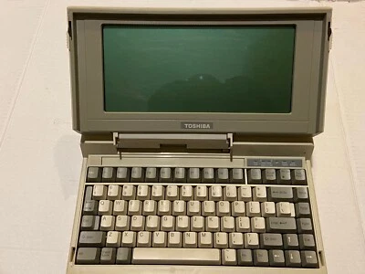 Vintage Toshiba T1200  Laptop  See Photos AS IS Untested - Image 1 of 4