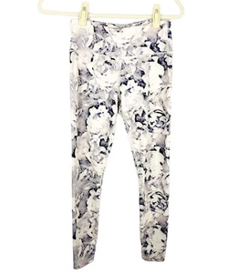 Varley Crenshaw Size XS Leggings Ink Vintage Floral Purple White Watercolor - Picture 1 of 5