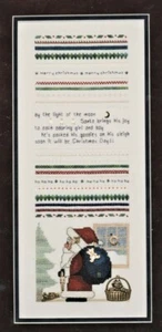DKT Originals Santa's Sampler Counted Thread Chart - Bild 1 von 1