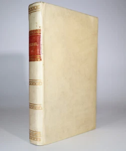 1815 The Works of Laurence STERNE Vol 4 Sermons and Letters Full Vellum Psalms - Picture 1 of 13