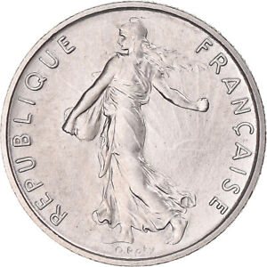 [#1046288] Coin, France, Semeuse, 1/2 Franc, 1969, Paris, MS, Nickel, KM:931.1