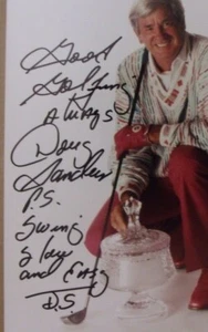 DOUG SANDERS HAND SIGNED INSCRIBED COLOR 8 X 10 PHOTO (C) PSA/DNA - Picture 1 of 2