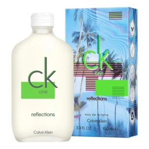 Calvin Klein USA CK One Reflections Mens 100ml Eau De Toilette Spray - Picture 1 of 1