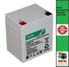 NEW 12V 5ah Replaces NP4-12 Lead-Acid Rechargeable Battery - mobility / leisure