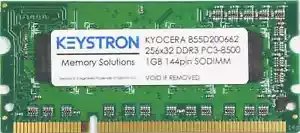 Keystron 855D200662 Kyocera SD-144-1GB 1GB DDR3 144-pin DIMM Memory - Picture 1 of 2
