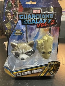 NEW, Marvel Guardians of the Galaxy Vol. 2 Mid Range Walkie Talkies Groot Rocket - Picture 1 of 6