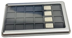 Element Card With 4g Gold Silver Valcambi Bars Nuggets Bullion fits PAMP APMEX - Picture 1 of 10