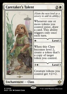 MTG - CARETAKER'S TALENT - Bloomburrow (R) - Picture 1 of 1