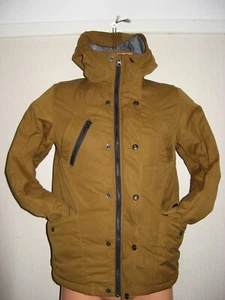 HARDLY WORN BOYS NEXT MUSTARD PADDED LINED WINTER HOODED PARKA JACKET AGE 10-11 - Picture 1 of 8