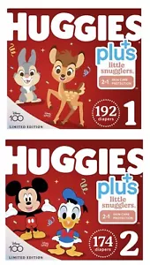Huggies Plus Diapers Sizes 1 - 2 / Choose The Size - Picture 1 of 6