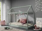 Treehouse Single Bed Frame 3FT Kids Sleeper Wooden House Low Childs Canopy Bed